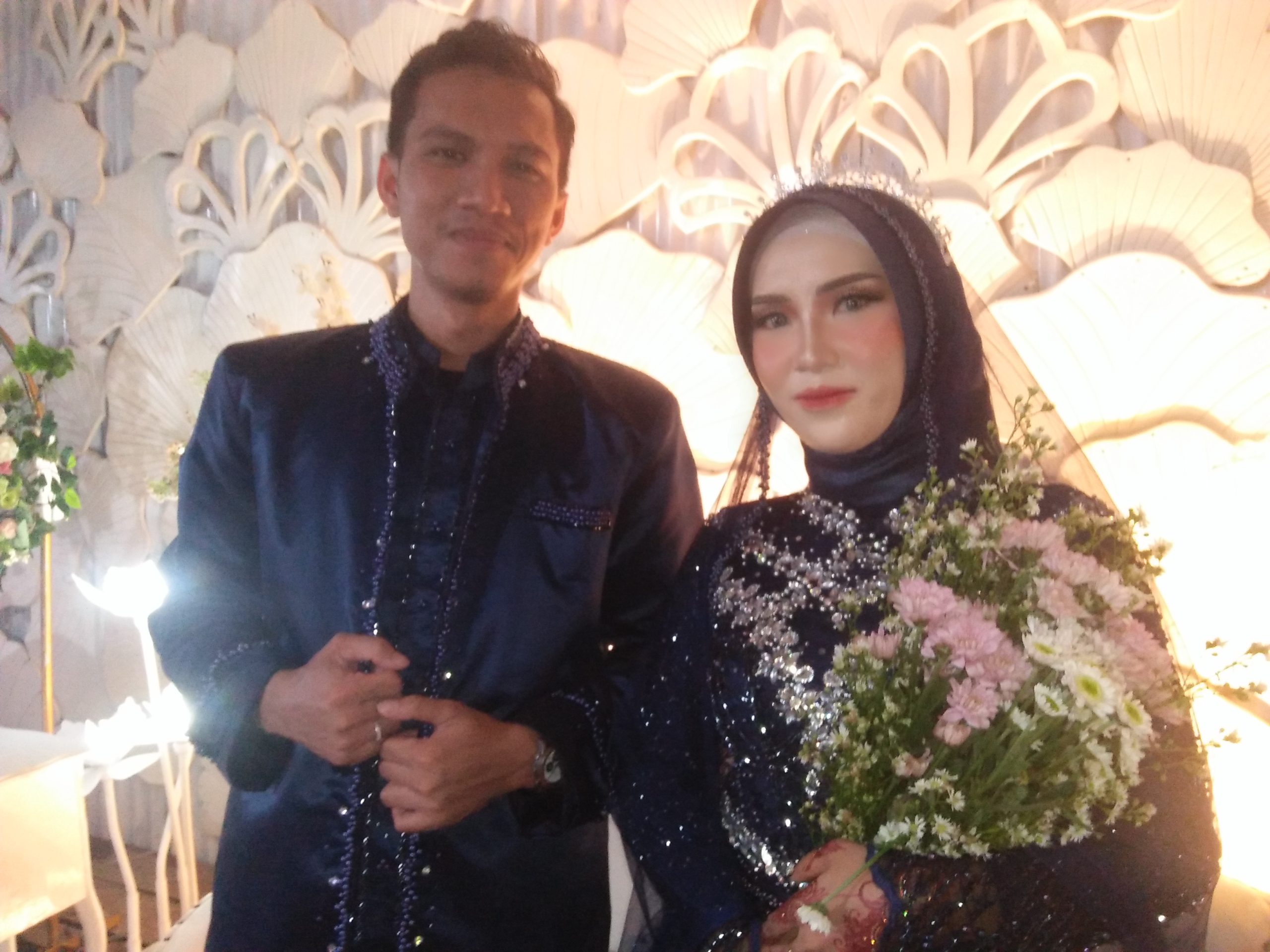 Rianda Oktavian,DC(Rian),Dengan Hermaria(Ria),Akhiri Masa Lajang Gelar Heppy Wedding 