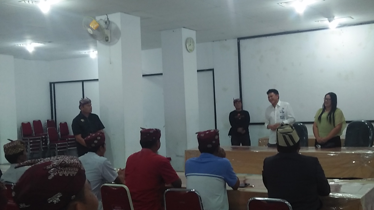 SPBD Pangeran Erdward Syah Pernong Memberikan Arahan Kepada Pasukkan Kerajaan Paksi Pak Sekala Brak
