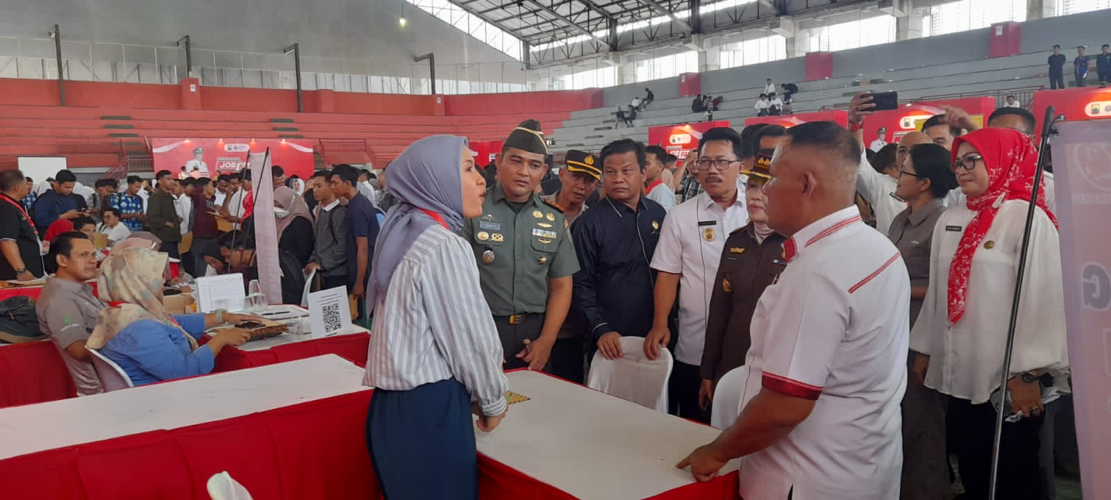 Dandim 0421/LS Berharap Lampung Selatan Job Fair 2023 Mampu Menyerap Tenaga Kerja