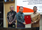Sumsel Daerah Yang Pertama Kali Lakukan Penandatanganan Serentak NPHD Dana Pilkada Tahun 2024 Provinsi dan Kabupaten/Kota
