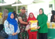 Kodim 0421 /LS Salurkan Seribu Kupon Bersama Bulog Atasi Kelangkaan Beras.