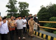 Gubernur Arinal Resmikan Jembatan Way STKIP-PGRI