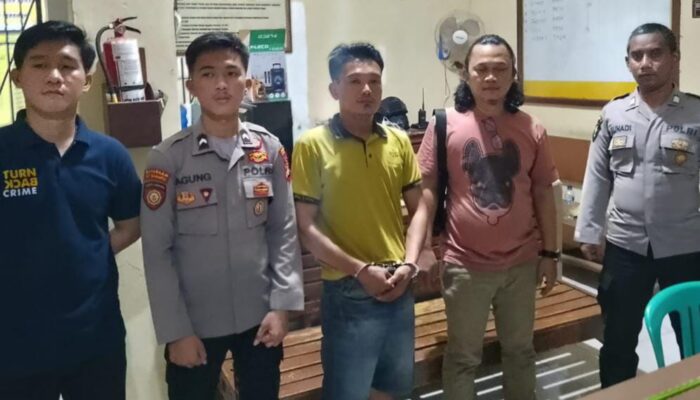 Peratin Pekon Sukarame Ngaras Ditangkap Polisi Kedapatan Bawa Sabu
