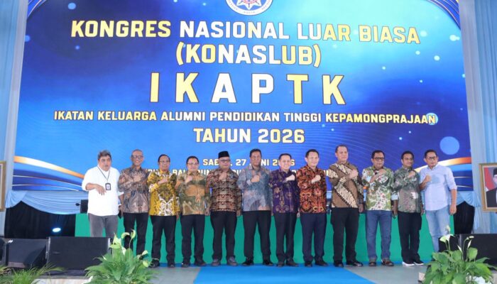 Dirjen Keuda Kemendagri Agus Fatoni Calon Tunggal dan Terpilih Secara Aklamasi Sebagai Ketua Umum DPN-IKAPTK
