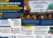 Kadis Pendidikan dan Kebudayaan Kota Metro, Resmi membuka kegiatan National Conference for Educators and School Leaders