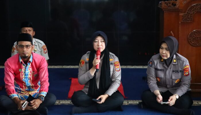 Sebagai Ikhtiar Spiritual dan Wujud Syukur kepada Allah SWT, Kapolres Lampung Utara Gelar Khataman Al-Quran dan Doa Bersama
