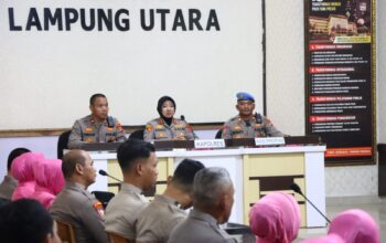 Pertegas Penekanan Kapolda Lampung, Kapolres Lampung Utara Larang Anggota Terlibat Narkoba, Judol, KDRT dan Perselingkuhan