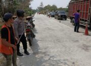Polsek Abung Selatan Cegah Pemerasan di Lokasi Perbaikan Jalinsum Blambangan