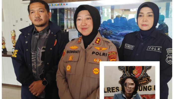 Polres Lampung Utara Ringkus Pelaku Curas Terhadap Pelajar, Senpi Rakitan dan 3 Peluru Disita