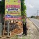 Operasi Patuh Krakatau 2026, Polres Lampung Utara Edukasi Pengguna jalan Dengan Pasang Banner Imbauan Keselamatan di Jalinsum