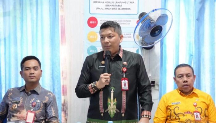 Serah Terima Jabatan Kepala Dinas, Dicky Fahlevi Suudi Pimpin Dinas Kominfo Lampung Utara